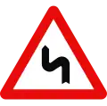 Doppelkurve (zunächst links)