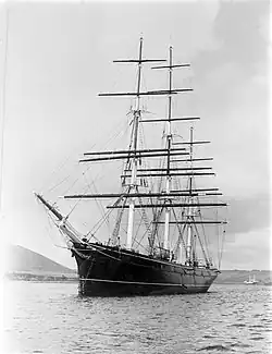 Der berühmte Klipper Cutty Sark (1869)