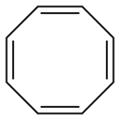 Strukturformel von Cyclooctatetraen