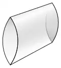 Bikonvexe Zylinderlinse