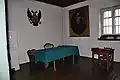 Verhandlungszimmer des russischen militärischen Untersuchungsausschusses im X. Pavillon