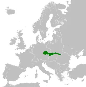 Zweite Tschechoslowakische Republik 1938–1939