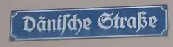 Straßenschild in Kiel