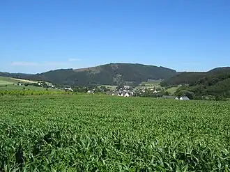Dümberg von Südwesten