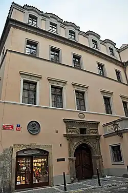 Haus zu den zwei Goldenen Bären in Prag