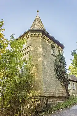 Eckturm des Schlosses