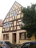 Das Fachwerkhaus in der Blütengasse 4 (September 2012)