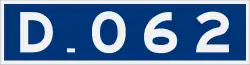 D 062 (Türkei)