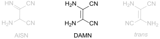 Strukturvarianten des Diaminomaleonitrils