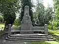 Schubert-Denkmal im Waldpark unterhalb des Quaderbergs