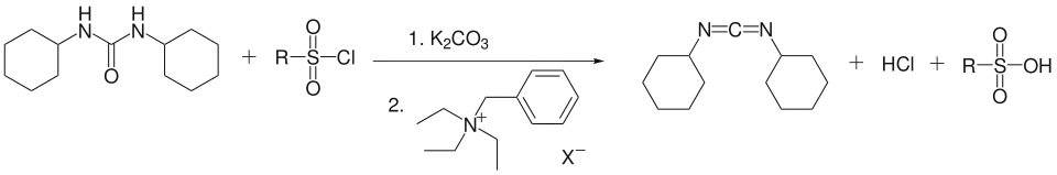 Synthese von Dicyclohexylcarbodiimid