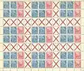 MHB 3 mit 10 und 20 Pfennig, Nominalwert: 7,20 DM