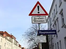 Hauptmann-Straße in Dresden