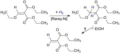 Diethylmethylenmalonat aus DEEMM
