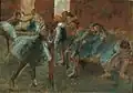 Edgar Degas: Tänzerinnen im Probensaal, 1891