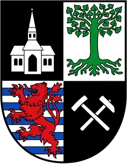 Kirche im Wappen von Gelsenkirchen