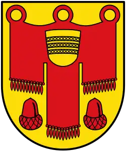 Kirchenfahne im Wappen von Gölenkamp&nbsp;DE