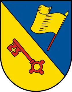 Flatternde Fahne