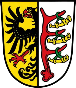 Wappen der Gemeinde Luhe-Wildenau