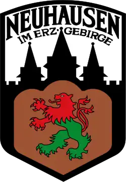 Wappen der Gemeinde Neuhausen/Erzgeb.
