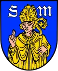 Maximin, die Rechte zum Schwur erhoben