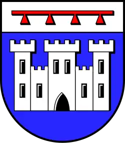 mit vier Lätzen im Schildhaupt
