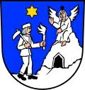 Engel über einem Stollenmundloch