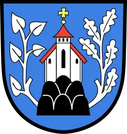 Kirche im Wappen von Waldkirch