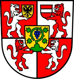 Wappen der Stadt Weingarten (Württemberg)