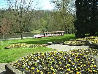 Parkeisenbahn Saarbrücken durch den DFG
