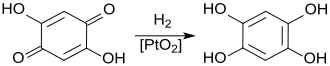 Hydrierung von DHBQ
