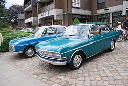 Links das Vorgänger-Modell DKW F 102, rechts ein Audi F 103