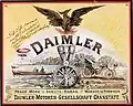 Werbeplakat für DMG, um&nbsp;1890