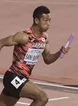 Abdul Hakim Sani Brown Rang sieben in 10,28&nbsp;s