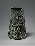 Gefäß mit zwei Zebus, vermutlich Persischer Golf, 2600–2350 v.&nbsp;Chr., Metropolitan Museum of Art 2014.717