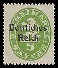 5 Pfg; Michel-Nr.: 34