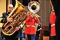 „Normale“ Tuba und Marschtuba