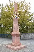 Postmeilensäule in Plauen