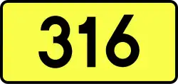 Droga wojewódzka 316