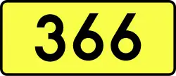 Droga wojewódzka 366