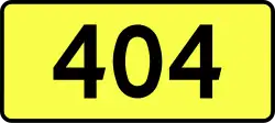 Droga wojewódzka 404