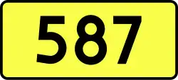 Droga wojewódzka 587