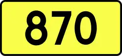 Droga wojewódzka 870