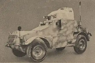 Panhard 165/175 AMD TOE Panzerspähwagen TOE 203 (f)