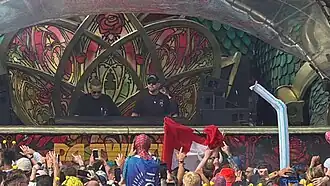 Da Tweekaz beim Tomorrowland 2024