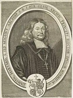 Damian Hartard von der Leyen, Kurfürst-Erzbischof von Mainz (1675–1678)