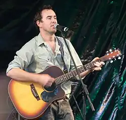 Damien Leith bei der Saint-Patrick’s-Day-Parade in Sydney 2007