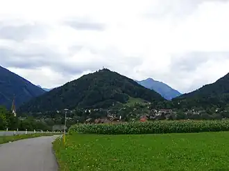 Der Danielsberg von Kolbnitz aus gesehen
