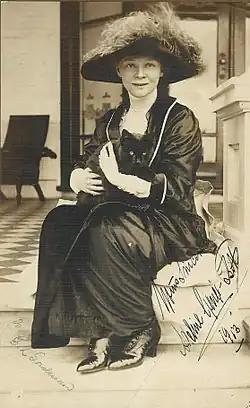 Opernsängerin Adeline Genée, Sydney, 1913