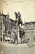 Kaiser-Wilhelm-Denkmal in Danzig (Ansichtskarte um 1903)